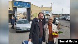 Təbriz Mərkəzi Həbsxanasının qarşısı 