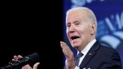El presidente Joe Biden durante un evento en Washington DC, el 15 de febrero de 2022.
