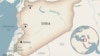 This is a map showing much of Syria.