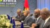 Presidente João Lourenço, de Angola, na reunião bilateral com o Secretário de Estado Antony Blinken. Cimeira EUA-África 2022. Washington DC, 13 de Dezembro.