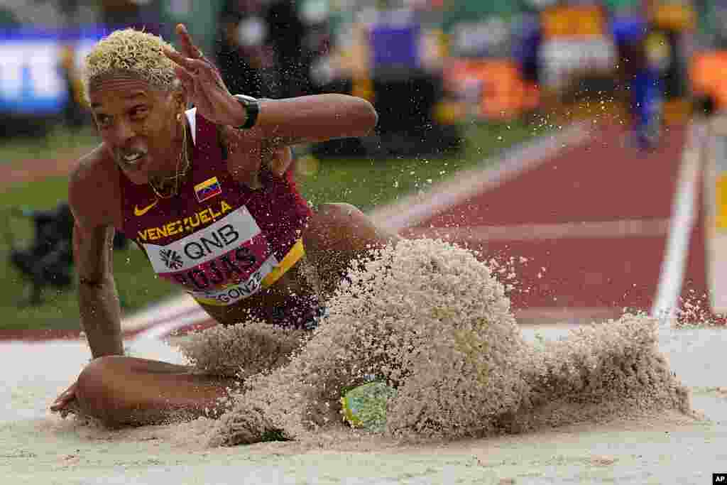El máximo registro de Rojas en Oregon, de 15,47 metros, aterrizó de sexto en la lista de los mayores saltos triples en la historia de esa disciplina del atletismo.
