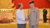 မြန်မာသမ္မတဦးသိန်းစိန်နဲ့ ဗြိတိန်ကာကွယ်ရေးဦးစီးချုပ် ဗိုလ်ချုပ်ကြီး Sir David Richard တို့ နေပြည်တော်မှာ တွေ့ဆုံစဉ်က (ဓာတ်ပုံ-မြန်မာသမ္မတရုံးဝပ်ဆိုဒ်)