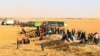 Syrian refugees arrive in Hama, Syria Aug. 3, 2017.