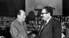 FILE - US Secretary of State Henry Kissinger, right, meets with Chinese president Mao Zedong, on Nov. 24, 1973 in Beijing.