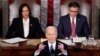 Tổng thống Mỹ Joe Biden đọc Thông điệp Liên bang trước phiên họp chung của Quốc hội tại Phòng họp Hạ viện của Điện Capitol Hoa Kỳ ở Washington, Mỹ, ngày 7 tháng 3 năm 2024. 