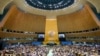 FILE - United Nations Secretary-General Antonio Guterres addresses the 77th session of the General Assembly at U.N. headquarters in New York, Sept. 20, 2022. 