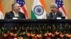 US Secretary of State Mike Pompeo listens to Indian Foreign Minister Subrahmanyam Jaishankar during a news conference at the Foreign Ministry in New Delhi, India, June 26, 2019.