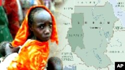 The area of Darfur lies in the west of Sudan and it is as big as the country of France