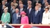 Shugaban Amurka Donald Trump a taron shugabannin duniya a birnin Portmouth