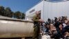FILE - Israeli military spokesperson Rear Admiral Daniel Hagari speaks to the media as Israel's military displays what they say is an Iranian ballistic missile, in southern Israel April 16, 2024.