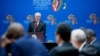 U.S. Secretary of State Rex Tillerson speaks during a meeting of African leaders at the State Department in Washington, Nov. 17, 2017.