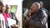 Zimbabwean opposition official Tendai Biti arrives at the magistrates courts in Harare, Thursday Aug. 9, 2018. Biti was deported to Zimbabwe following his arrest in Zambia after his asylum bid was rejected.
