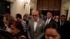 Jorge Rodríguez, presidente de la Asamblea Nacional, sale después de una sesión en Caracas, Venezuela, el jueves 15 de junio de 2023. (Foto AP/Ariana Cubillos)