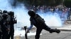 Policías reprimen en Honduras manifestación opositora