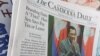 រូប​ឯកសារ៖ កាសែត​ The Cambodia Daily ចុះផ្សាយ​អត្ថបទ​ «លោក ហ៊ុន សៃន​​ ព្រមាន​ឲ្យ​ [កាសែត​ The Cambodia Daily] វេចបង្វិច​ បើសិន​មិន​បង់ពន្ធ» ដាក់​លក់​នៅតូប​កាសែត​មួយ​ ក្នុង​រាជធានី​ភ្នំពេញ​ នៅថ្ងៃទី២៣​ ខែសីហា​ ឆ្នាំ២០១៧។ នាពេលថ្មីៗ​នេះ​ រដ្ឋាភិបាល​តម្រូវ​ឲ្យ​កាសែត​ The Cambodia Daily បង់ពន្ធ​ចំនួន​ជាង​៦លាន​ដុល្លារ​អាមេរិក​ ដែល​កាសែត​នេះ​ខកខាន​មិនបាន​បង់ជូន​រដ្ឋ​តាំងពី​ឆ្នាំ២០០៧។ (ហ៊ាន សុជាតា/VOA)