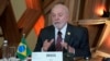 Brazilian President Luiz Inacio Lula da Silva speaks during the 63rd Mercosur Summit in Rio de Janeiro, Brazil, Dec. 7, 2023. He said on Aug. 15, 2024, that Venezuela should publish voting tallies that the country has so far failed to release.