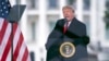 FILE - President Donald Trump speaks during a rally protesting the electoral college certification of Joe Biden as president in Washington, Jan. 6, 2021.