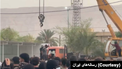 عکس آرشیف از جریان اعدام در محضر عام در ایران