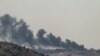 FILE - Smoke billows from the site of an Israeli strike on the southern Lebanese village of Taybeh on Aug. 4, 2024, amid ongoing cross-border clashes between Israeli troops and Lebanon's Hezbollah fighters.