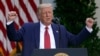 FILE - President Donald Trump speaks during a news conference in the Rose Garden of the White House, July 14, 2020, in Washington. 