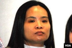 參與和平佔中商討日二的失明人士阿薇表示，希望佔中爭取民主的理念能夠在中國大陸開花結果