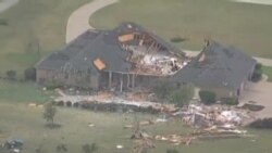 Estragos de los tornados