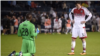 DC United goalkeeper Bilal "Bill" Hamid prays on the field. (Image taken from video courtesy of DC United)