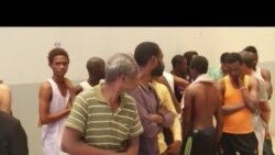 ዑደት ላዕለዋይ ኮሚሽነር ትካል ስደተኛታት ሕቡራት ሃገራት ኣብ ቤት ማእሰርቲ ስደተኛታት ፍልሰተኛታት ከተማ ትሪፖሊ