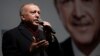 Turkey's President Recep Tayyip Erdogan addresses the supporters of his ruling Justice and Development Party, AKP, at a rally in Istanbul, March 19, 2019.