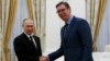 Predsednici Rusije i Srbije Vladimir Putin i Aleksandar Vučić (Foto: Reuters)