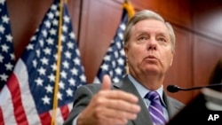 El senador repulbicano por Carolina del Sur Lindsey Graham dice que las opciones para Corea del Norte son la paz o la guerra.