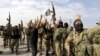 Turkey-backed Syrian rebel fighters
