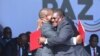 Filipe Nyusi (esquerda) e Ossufo Momade (direita)