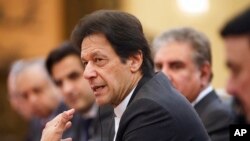 FILE - Pakistan's Prime Minister Imran Khan.