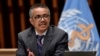 FILE - World Health Organization (WHO) Director-General Tedros Adhanom Ghebreyesus attends a news conference in Geneva, Switzerland, July 3, 2020.