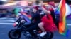 The start of the 45th Anniversary Sydney Gay and Lesbian Mardi Gras Parade in Oxford Street, Sydney, Australia, Feb. 25, 2023. The parade is one of the highlights of Sydney WorldPride 2023. 