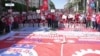 İzmir'de İşçiler Hükümeti Protesto Etti