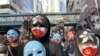 Hong Kong es una de las ciudades donde miles de manifestantes marcharon con motivo del Día Mundial de los Derechos Humanos, el martes 10 de diciembre de 2019.