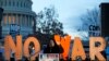 Member of Congress Pramila Jayapal speaks during a rally, during a House vote to limit President Donald Trump's ability to take military action against Iran, on Capitol Hill, in Washington, Jan. 9, 2020. Now the Senate is taking similar action.