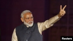 FILE - Indian Prime Minister Narendra Modi in New Delhi, May 23, 2019.