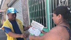 Silvio Gutiérrez, vendedor de periódicos en Nicaragua