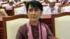 Burma's opposition leader Aung San Suu Kyi attends a regular session of the parliament in Naypyitaw, August 14, 2012.