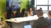 The Center for Migrant Rights hosts a discussion on exploitation of immigrant women workers, Sept.12, 2017, in Washington. The group, made of migrant workers, advocates and policy experts, discussed flaws in U.S. guest worker programs, while sharing personal stories of exploitation from recruitment throughout employment.