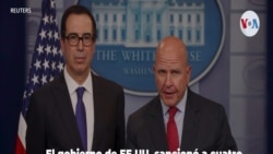 EE.UU. sanciona a funcionarios del gobierno en disputa de Venezuela