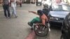 Caracas, una ciudad hostil para personas en sillas de ruedas