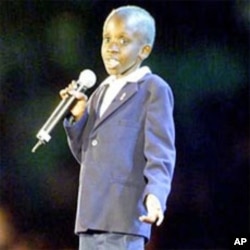 Nkosi johnson, 13th International Aids Conference, Durban, 2000