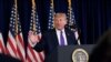 FILE - President Donald Trump speaks during a news conference at his Trump National Golf Club in Bedminster, New Jersey, Aug. 15, 2020.
