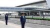 FILE - Kenya Railways attendants prepare to receive a train launched to operate on Standard Gauge Railway line constructed by the China Road and Bridge Corporation (CRBC) and financed by Chinese government as it arrives at the Nairobi Terminus, May 31, 2017.