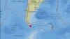 Fuerte sismo se registra en extremo sur de Sudamérica