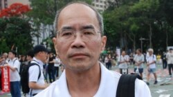 時事評論員劉銳紹表示，目前美中兩國的經濟差距已經拉近至七比三，他預期新任總統拜登仍然會擺出對華強硬的姿態 (攝影：美國之音湯惠芸）